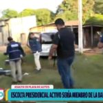 Asalto en San Lorenzo: uno de los detenidos sería escolta presidencial activo