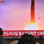 Corea: Pyongyang lanzó otro misil balístico que impactó en el océano Pacífico