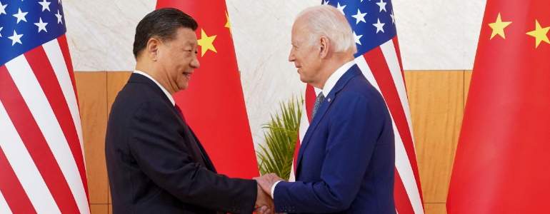 The United States has sent officials to China to re-establish bilateral ties