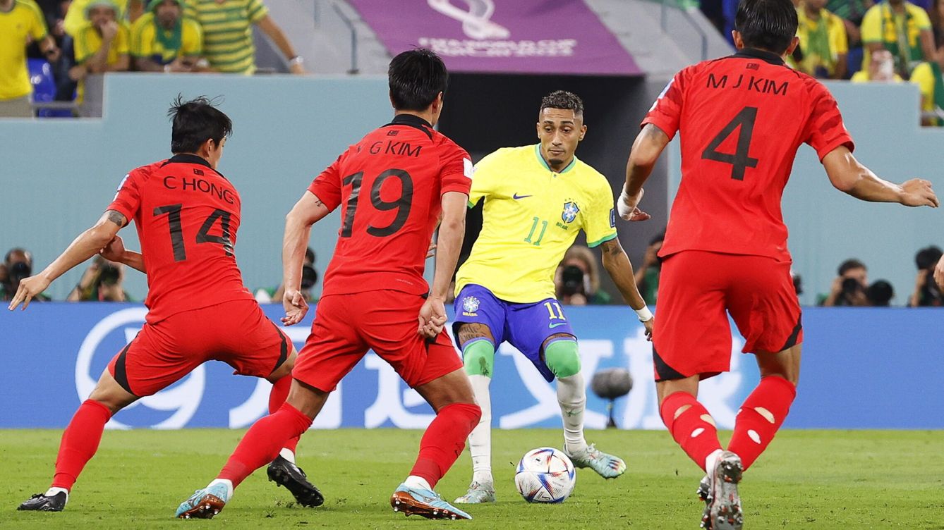Brasil golea a Corea el Sur y se mete en cuartos del Mundial Qatar 2022