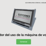 Ponen a disposición simulador web para practicar con máquinas de votación