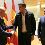 Peña llegó a Barcelona para el encuentro global de telecomunicaciones