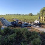 Dos fallecidos tras caída de una avioneta en Loma Plata