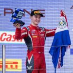 Joshua Duerksen se sube al podio en la Fórmula 2 en un día histórico en Imola