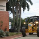 Caaguazú recibió nueva flota de maquinarias viales adquiridas por Itaipu