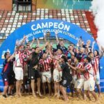 Los Pynandi, campeones de la Conmebol Liga Evolución Fútbol Playa 2024