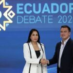 Ecuador: Noboa y González en acalorado debate presidencial