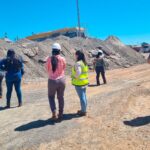 Supervisan avances y cumplimiento ambiental en la ruta PY21 Puerto Indio