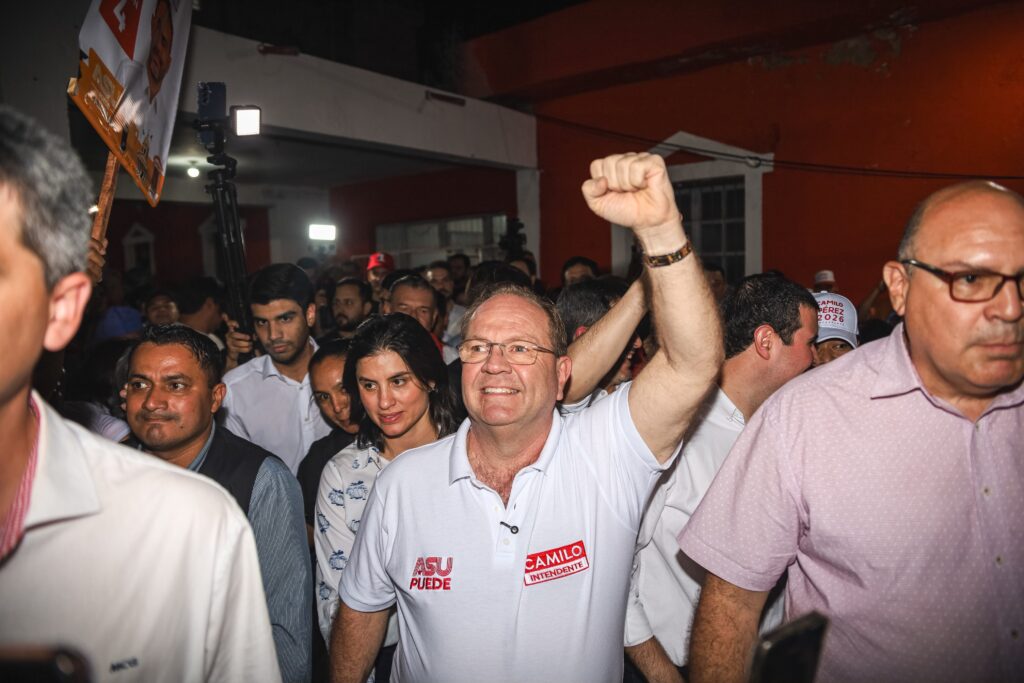 La expansión electoral de Camilo Pérez en Asunción