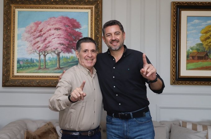 Alliana y Cartes se reúnen para reafirmar la unidad del oficialismo