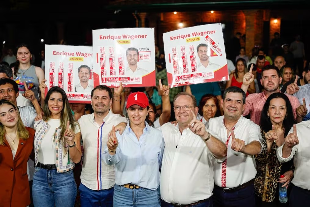 Fuerza Republicana concluye campaña apoyando a la Lista 1 en Asunción